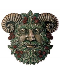 Greenman Summer Wall Plaque