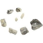 Rainbow Moonstone Raw Untumbled Stones - 1 Pound Pack