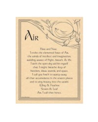 Element of Air Parchment Poster