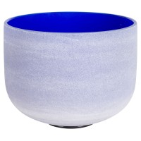 3rd Eye Chakra 10" Blue Crystal Singing Bowl