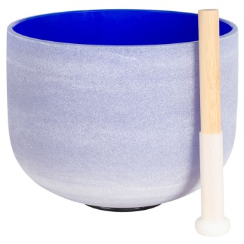 3rd Eye Chakra 10" Blue Crystal Singing Bowl