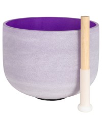 Crown Chakra 10" Violet Crystal Singing Bowl