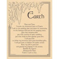 Element of Earth Parchment Poster