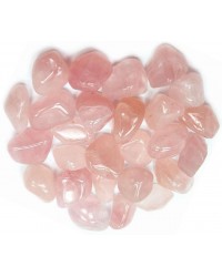 Rose Quartz Single Tumbled Stone for Love