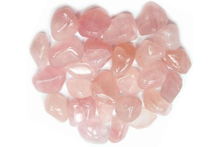 rose quartz crystals gemstones