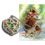 Elemental Earth Talisman and Greeting Card