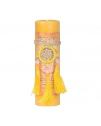 Strength Dreamcatcher Pillar Candle